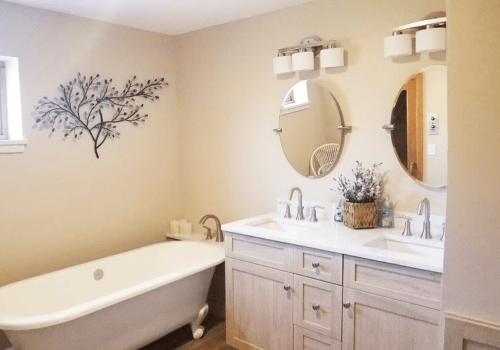 Bathroom design by Country Cabinets